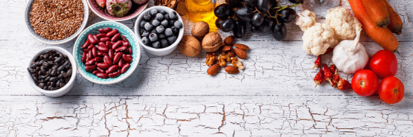 Photo of healthy foods - cancer lifestyle article