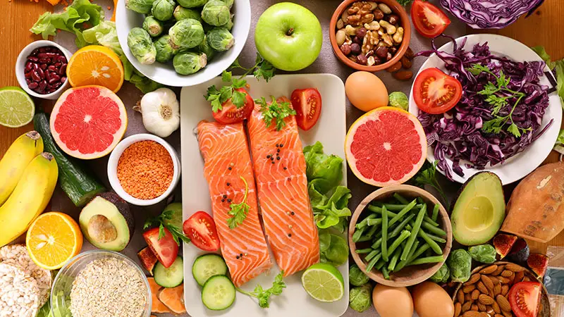 fresh nutritious fruits